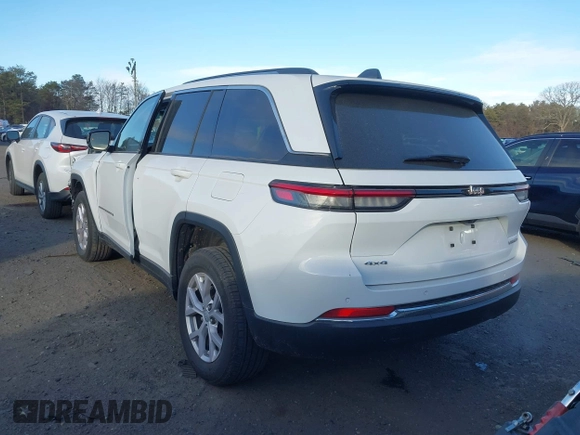 2022 Jeep Grand Cherokee Limited z VIN 1C4RJHBGXN8531731, wystawiony jako IAAI lot #41242296 z przebiegiem 31 010 mil mil oraz . Historia ofert i sprzedaży dostępna na DreamBid. Obrazek 3.