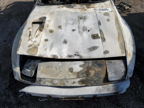 1984 Porsche 944 with VIN WP0AA094XEN466486, listed as a Copart auction lot 48145845 with 0 mi miles and Clean Title. Bid and sale history available at carsss.com. Image 12.