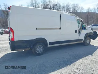 2025 Ram ProMaster Cargo Tradesman with VIN 3C6MRVJG1SE519849, listed as a IAAI auction lot 41782361 with 2,288 mi miles and . Bid and sale history available at DreamBid. Image 4.