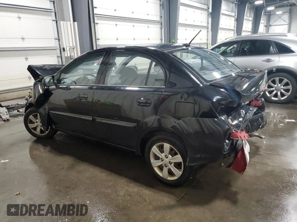 2010 Kia Rio LX with VIN KNADH4A39A6614860, listed as a Copart auction lot 75611164 with 53,722 mi miles and Non Repairable. Bid and sale history available at carsss.com. Image 2.