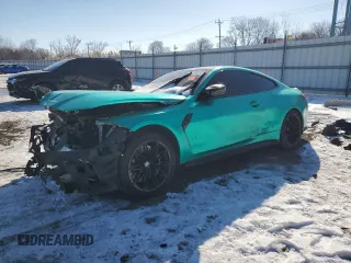 2021 BMW M4 Competition с VIN WBS33AZ03MCH13035, выставлен на аукционе Copart как лот 46129415 с пробегом Не указан миль и Списание • Salvage title. История ставок и продаж доступна на DreamBid. Изображение 1.