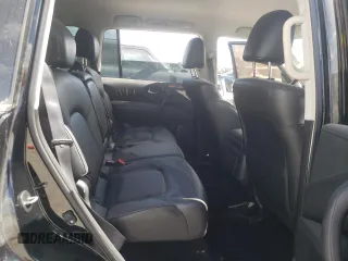 2021 Nissan Armada SV with VIN JN8AY2ACXM9146249, listed as a Copart auction lot 76587094 with 53,812 mi miles and Salvage Title. Bid and sale history available at carsss.com. Image 12.