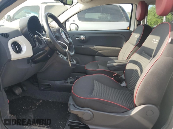 2017 FIAT 500 Pop с VIN 3C3CFFKR3HT671188, выставлен на аукционе Copart как лот 61052695 с пробегом 56 566 миль миль и Списание • Salvage title. История ставок и продаж доступна на DreamBid. Изображение 7.
