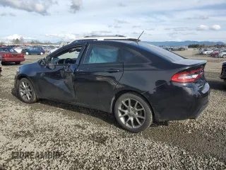 2015 Dodge Dart SXT with VIN 1C3CDFBB7FD205310, listed as a Copart auction lot 46233685 with 133,843 mi miles and Salvage Title. Bid and sale history available at carsss.com. Image 2.