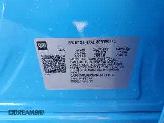 2022 Cadillac CT4-V Blackwing z VIN 1G6D65RP6N0460397, wystawiony jako Copart lot #77489664 z przebiegiem 6777 mil mil oraz Szkody całkowita. Historia ofert i sprzedaży dostępna na DreamBid. Obrazek 13.