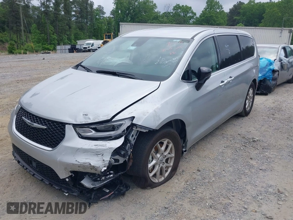 2024 Chrysler Pacifica Touring L with VIN 2C4RC1BG8RR139066, listed as a IAAI auction lot 42150531 with 18,777 mi miles and . Bid and sale history available at DreamBid. Image 22.