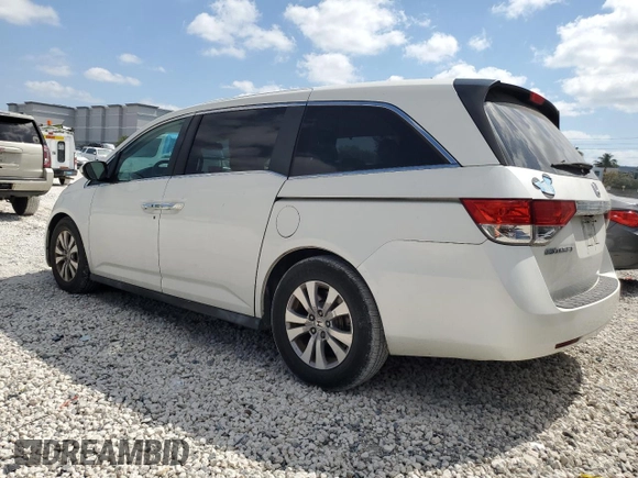 2015 Honda Odyssey EX-L with VIN 5FNRL5H64FB002316, listed as a Copart auction lot 54916735 with 133,170 mi miles and Clean Title. Bid and sale history available at DreamBid. Image 2.
