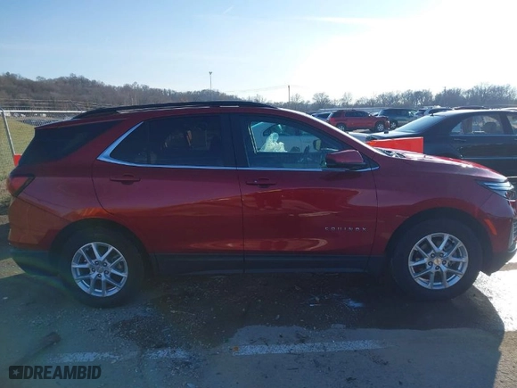 2022 Chevrolet Equinox LT with VIN 3GNAXKEV7NL163293, listed as a IAAI auction lot 41156115 with 26,171 mi miles. Bid and sale history available at carsss.com. Image 13.