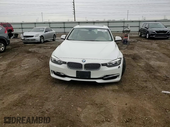 2013 BMW 3 Series 328i xDrive with VIN WBA3B3C57DJ898836, listed as a Copart auction lot 51483555 with 104,500 mi miles and Salvage Title. Bid and sale history available at carsss.com. Image 10.