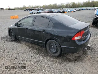 2011 Honda Civic LX with VIN 2HGFA1F53BH526297, listed as a Copart auction lot 53822925 with 156,639 mi miles and Salvage Title. Bid and sale history available at DreamBid. Image 2.