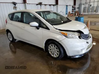 2015 Nissan Note SV with VIN 3N1CE2CP0FL439569, listed as a Copart auction lot 54829795 with 77,627 mi miles and Salvage Title. Bid and sale history available at DreamBid. Image 4.
