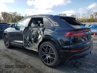 2019 Audi Q8 Premium Plus with VIN WA1EVAF12KD016865, listed as a Copart auction lot 78934524 with 60,999 mi miles and Salvage Title. Bid and sale history available at carsss.com. Image 2.