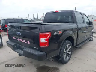 2020 Ford F-150 XL with VIN 1FTEW1CP2LKE93367, listed as a IAAI auction lot 41513220 with 59,330 mi miles. Bid and sale history available at carsss.com. Image 4.