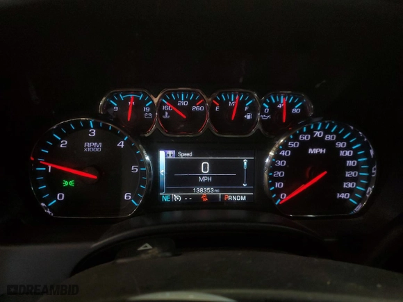 2015 Chevrolet Silverado 1500 LT with VIN 3GCUKREC4FG350934, listed as a Copart auction lot 51062065 with 138,353 mi miles and Salvage Title. Bid and sale history available at carsss.com. Image 9.