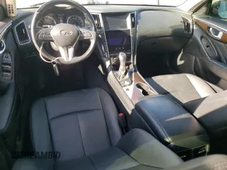 2018 Infiniti Q50 Luxe z VIN JN1EV7AP3JM350781, wystawiony jako Copart lot #53319295 z przebiegiem 53 886 mil mil oraz Szkoda całkowita • Salvage title. Historia ofert i sprzedaży dostępna na DreamBid. Obrazek 8.