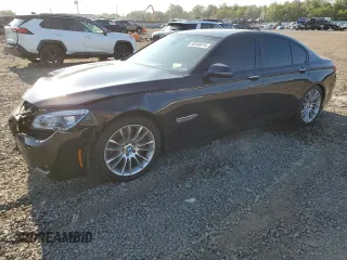 2015 BMW 7 Series 750i xDrive with VIN WBAYB6C55FD966172, listed as a Copart auction lot 68446414 with 57,441 mi miles and Salvage Title. Bid and sale history available at carsss.com. Image 1.