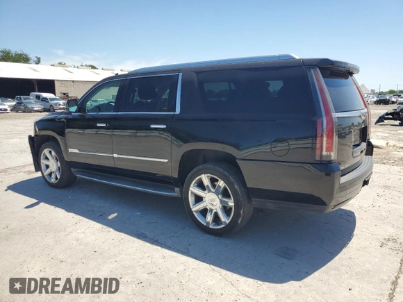 2015 Cadillac Escalade ESV Luxury with VIN 1GYS3SKJ6FR576157, listed as a Copart auction lot 56508125 with 141,133 mi miles and Clean title. Bid and sale history available at DreamBid. Image 2.