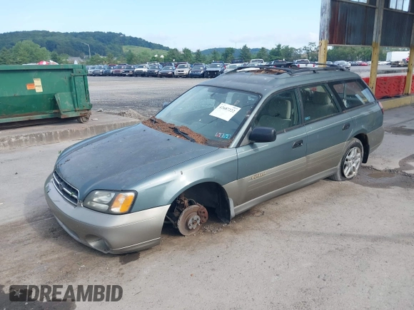 2002 Subaru Legacy Outback with VIN 4S3BH665227646139, listed as a IAAI auction lot 42687222 with 146,623 mi miles and . Bid and sale history available at DreamBid. Image 2.