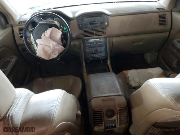 2005 Honda Pilot EX-L with RES with VIN 5FNYF18655B058730, listed as a Copart auction lot 47316485 with 208,328 mi miles and Salvage Title. Bid and sale history available at carsss.com. Image 8.