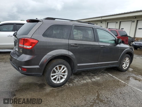 2017 Dodge Journey SXT z VIN 3C4PDCBG4HT514494, wystawiony jako Copart lot #55335735 z przebiegiem 101 670 mil mil oraz Szkoda całkowita • Salvage title. Historia ofert i sprzedaży dostępna na DreamBid. Obrazek 3.