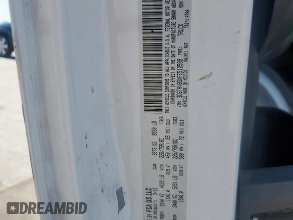 2015 Ram ProMaster Cargo with VIN 3C6TRVBGXFE512589, listed as a Copart auction lot 50187515 with 218,353 mi miles and Clean Title. Bid and sale history available at carsss.com. Image 13.