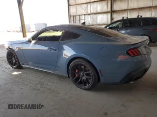 2024 Ford Mustang GT with VIN 1FA6P8CF2R5429568, listed as a Copart auction lot 60471835 with Not provided miles and Salvage title. Bid and sale history available at DreamBid. Image 2.