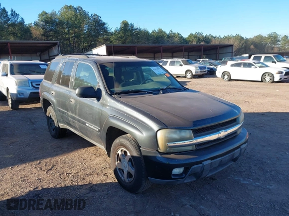 2003 Chevrolet TrailBlazer LS with VIN 1GNDS13SX32251607, listed as a IAAI auction lot 41613042 with 129,380 mi miles. Bid and sale history available at carsss.com. Image 1.