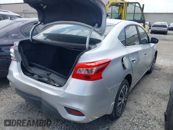 2019 Nissan Sentra S with VIN 3N1AB7AP6KY432493, listed as a IAAI auction lot 41892026 with 72,100 mi miles. Bid and sale history available at carsss.com. Image 4.