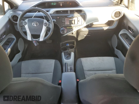 2012 Toyota Prius One with VIN JTDKDTB30C1023850, listed as a Copart auction lot 46884765 with 201,849 mi miles and Salvage Title. Bid and sale history available at carsss.com. Image 8.