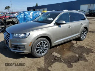 2017 Audi Q7 Premium Plus with VIN WA1LAAF73HD012839, listed as a Copart auction lot 51240635 with 100,628 mi miles and Clean Title. Bid and sale history available at carsss.com. Image 1.