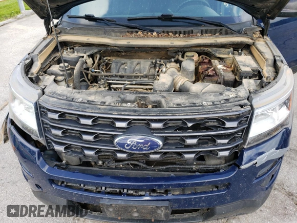 2016 Ford Police Interceptor Utility z VIN 1FM5K8AR2GGC37615, wystawiony jako Copart lot #57084935 z przebiegiem 170 078 mil mil oraz Szkoda całkowita • Salvage title. Historia ofert i sprzedaży dostępna na DreamBid. Obrazek 11.