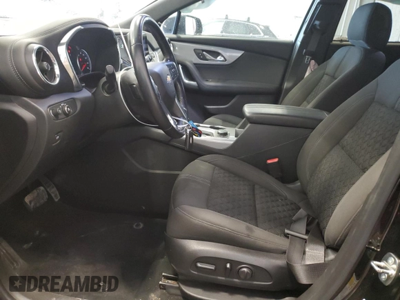 2019 Chevrolet Blazer with VIN 3GNKBGRS7KS642752, listed as a Copart auction lot 60169425 with 44,419 mi miles and Salvage title. Bid and sale history available at DreamBid. Image 7.