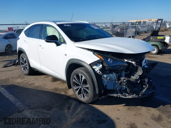 2018 Lexus NX 300 with VIN JTJBARBZ9J2176621, listed as a IAAI auction lot 41403767 with 99,220 mi miles and . Bid and sale history available at DreamBid. Image 1.