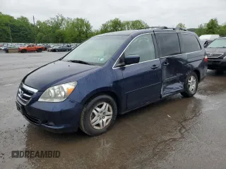 2007 Honda Odyssey EX с VIN 5FNRL38497B119586, выставлен на аукционе Copart как лот 57599705 с пробегом 145 672 миль миль и На запчасти • Non repairable. История ставок и продаж доступна на DreamBid. Изображение 1.
