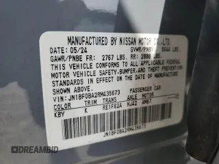 2024 Nissan ARIYA Evolve+ z VIN JN1BF0BA2RM435673, wystawiony jako Copart lot #48230945 z przebiegiem 17 244 mil mil oraz Szkoda całkowita • Salvage title. Historia ofert i sprzedaży dostępna na DreamBid. Obrazek 16.
