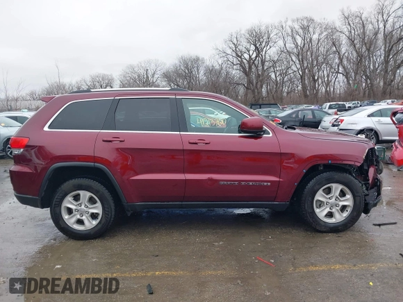 2017 Jeep Grand Cherokee Laredo with VIN 1C4RJFAG2HC682716, listed as a IAAI auction lot 41213760 with 116,519 mi miles. Bid and sale history available at carsss.com. Image 13.
