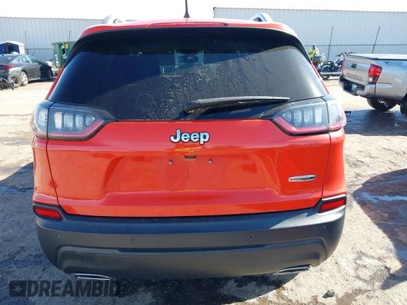 2021 Jeep Cherokee Latitude Lux with VIN 1C4PJLMX0MD177280, listed as a IAAI auction lot 40813210 with 79,318 mi miles. Bid and sale history available at carsss.com. Image 17.