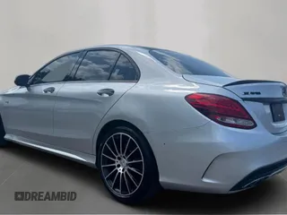 2017 Mercedes-Benz C 43 AMG with VIN 55SWF6EB9HU220691, listed as a Copart auction lot 65437375 with 104,010 mi miles and Clean title. Bid and sale history available at DreamBid. Image 3.