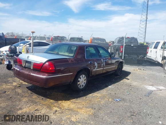 2003 Mercury Grand Marquis LS Premium z VIN 2MEFM75W73X650193, wystawiony jako IAAI lot #41803310 z przebiegiem 151 719 mil mil oraz . Historia ofert i sprzedaży dostępna na DreamBid. Obrazek 4.