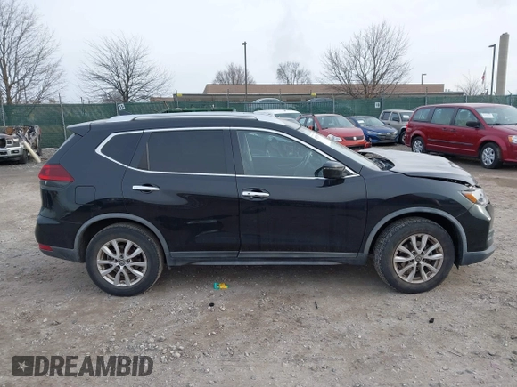 2020 Nissan Rogue S with VIN KNMAT2MV7LP518132, listed as a IAAI auction lot 41513897 with 43,945 mi miles. Bid and sale history available at carsss.com. Image 14.
