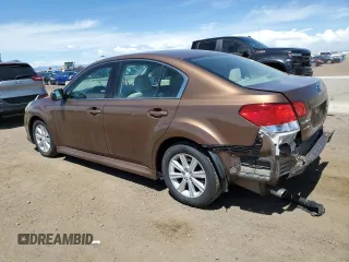 2011 Subaru Legacy Premium z VIN 4S3BMBC67B3255481, wystawiony jako Copart lot #54929305 z przebiegiem 139 216 mil mil oraz Szkoda całkowita • Salvage title. Historia ofert i sprzedaży dostępna na DreamBid. Obrazek 2.