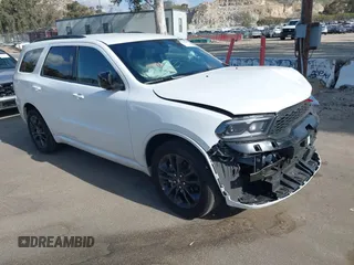2025 Dodge Durango GT z VIN 1C4RDHDG6SC503177, wystawiony jako IAAI lot #41946755 z przebiegiem 11 319 mil mil oraz . Historia ofert i sprzedaży dostępna na DreamBid. Obrazek 1.