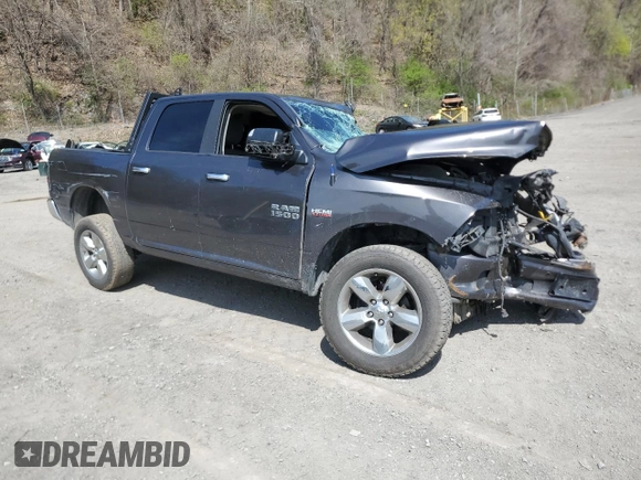 2018 Ram 1500 Big Horn with VIN 3C6RR7LT2JG196779, listed as a Copart auction lot 54308195 with Not provided miles and Salvage title. Bid and sale history available at DreamBid. Image 4.