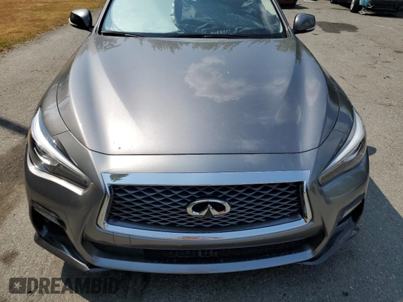 2020 Infiniti Q50 Pure with VIN JN1EV7AR3LM256792, listed as a Copart auction lot 61842085 with Not provided miles and Salvage title. Bid and sale history available at DreamBid. Image 11.