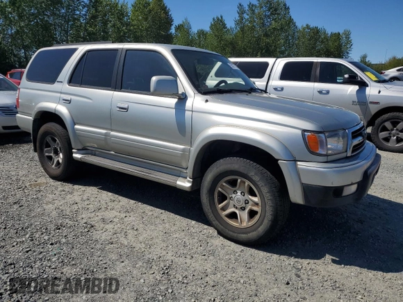 1999 Toyota 4Runner Limited z VIN JT3HN87R1X9024311, wystawiony jako Copart lot #55877715 z przebiegiem 288 859 mil mil oraz Czysty tytuł • Clean title. Historia ofert i sprzedaży dostępna na DreamBid. Obrazek 4.