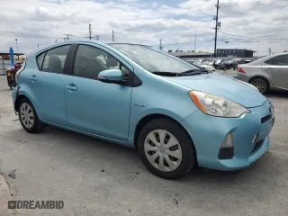 2012 Toyota Prius c One with VIN JTDKDTB37C1013686, listed as a Copart auction lot 51269935 with 180,587 mi miles and Salvage Title. Bid and sale history available at carsss.com. Image 4.