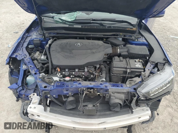 2018 Acura TLX w/A-SPEC Pkg with VIN 19UUB2F60JA003982, listed as a Copart auction lot 63614465 with 29,854 mi miles and Salvage title. Bid and sale history available at DreamBid. Image 11.