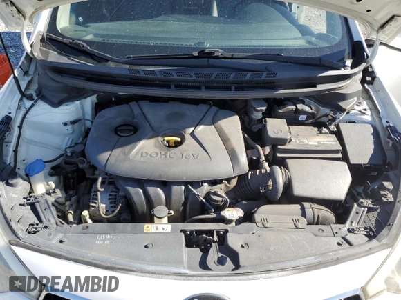 2015 Kia Forte LX with VIN KNAFX4A66F5330105, listed as a Copart auction lot 49499165 with 130,966 mi miles and Salvage Title. Bid and sale history available at carsss.com. Image 11.