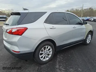 2020 Chevrolet Equinox LS with VIN 3GNAXSEV1LS723697, listed as a Copart auction lot 46160565 with 126,678 mi miles and Clean Title. Bid and sale history available at carsss.com. Image 3.