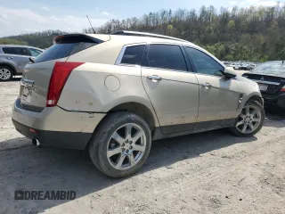 2010 Cadillac SRX Premium Collection with VIN 3GYFNCEY5AS620018, listed as a Copart auction lot 52893755 with Not provided miles and Salvage title. Bid and sale history available at DreamBid. Image 3.